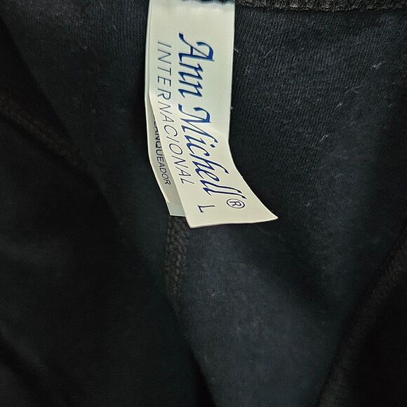 Ann Michell Shapewear‎ Bodysuit Size L Black Zip Front Compression Faja Girdle - Picture 5 of 6